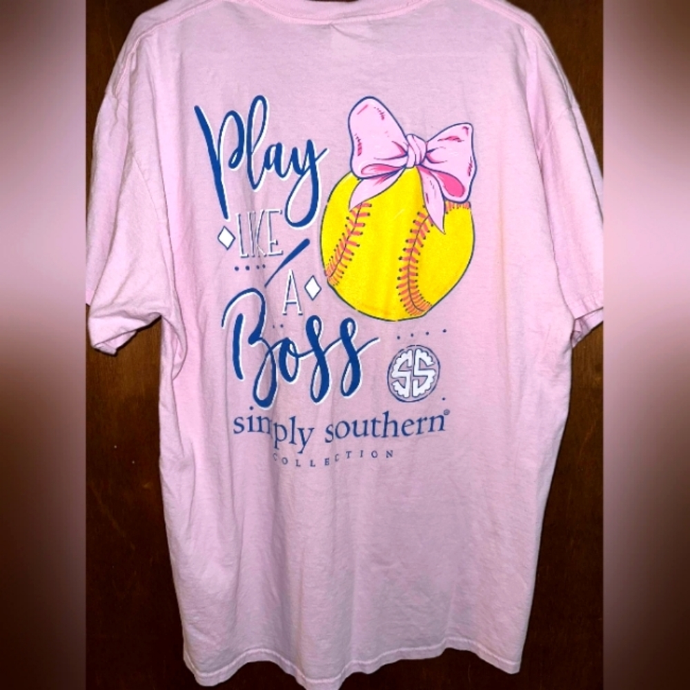 Simply southern softball shirt